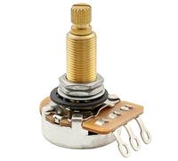 Musiclily Pro HD B500K Full Brass Metric Coarse 18-Spline Split Long Shaft Pot Linear Taper Potentiometer for Electric Guitar Bass