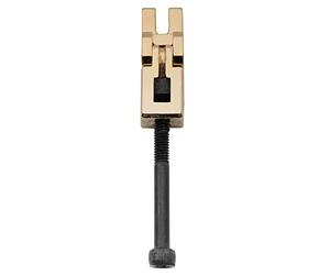 Musiclily Pro Individual 10.8mm Low Saddle Guitar EE 1st/6th String Saddle for Floyd Rose Original/Speical Locking Tremolo Bridge, Gold