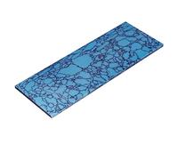 Musiclily Pro Man-Made Guitar Inlay Material Blank Sheet 95x35x2mm, Turquoise