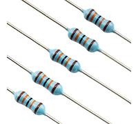 Musiclily Pro Metal Film Precision Resistor 130Kohm 1% 250mW for Electric Guitar Bass Wiring Mods (Set of 50)