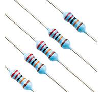 Musiclily Pro Metal Film Precision Resistor 220Kohm 1% 250mW for Electric Guitar Bass Wiring Mods (Set of 50)