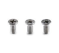 Musiclily Pro Metric M4X10mm Stainless Steel Phillips Countersunk Mounting Screws for Import Strat Style Electric Guitar Tremolo Block (Set of 3)