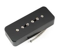 Musiclily Pro P90-BLA Alnico 5 P90 Soapbar Single Coil Pickup Electric Guitar Bridge Pickup, Black