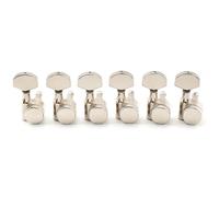 Musiclily Pro R15J-18 Full Sealed 6 inline 15:1 Locking 1-Pin Tuners Nickel