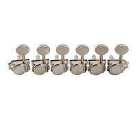 Musiclily Pro R18T-09 Lefty 6 inline 18:1 Semi Closed Locking Tuners Nickel
