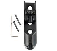 Musiclily Pro Single Individual String Lock-Down Bass Bridge for Electric Bass, Black