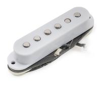 Musiclily Pro ST-50S Staggered Alnico 5 Single Coil Neck Pickup 5.6K for Strat Style Electric Guitar, White