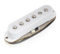 Musiclily Pro ST-60S Staggered Alnico 5 Single Coil Neck Pickup for Strat Style Electric Guitar, White