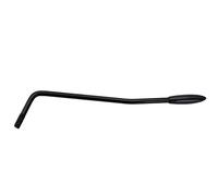 Musiclily Pro Steel 6mm Thread Tremolo Arm Whammy Bar for Import Squier Strat Style Electric Guitar, Black with Tip