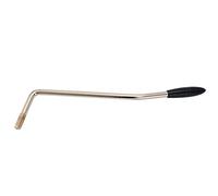 Musiclily Pro Steel 6mm Thread Tremolo Arm Whammy Bar for Import Squier Strat Style Electric Guitar, Gold with Tip