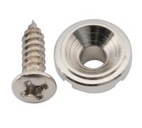 Musiclily Pro Steel Vintage Tele String Guide String Tree Retainer for Telecaster Style Electric Guitar, Nickel