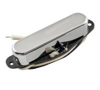 Musiclily Pro TL-50S Alnico 5 Single Coil Neck Pickup 8.2K for Tele Style Electric Guitar, Chrome