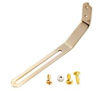 Musiclily Pro Universal Pickguard Bracket Support for Archtop Jazz Hollow Body Guitar, Gold