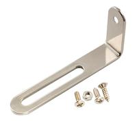 Musiclily Pro Universal Pickguard Mounting Bracket Support Compatible with USA Les Paul or Epiphone Les Paul Electric Guitar,Nickel