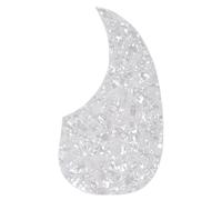 Musiclily Self Adhesive Teardrop Acoustic Guitar Pickguard for Martin D28 Style guitar,White Pearl