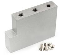 Musiclily Ultra 42mm Full Solid Steel L Shaped Tremolo Block for Electric Guitar Floyd Rose Locking Tremolo Bridge