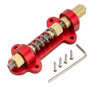 Musiclily Ultra Colorful Series Electric Guitar Tremolo Bridge Stopper and Stabilizer, Red