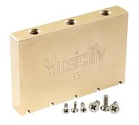 Musiclily Ultra Full Solid Brass Block for Electric Guitar Gotoh GE1996T Floyd Rose Locking Tremolo Bridge, 33mm Tall