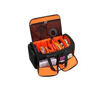 Musiclites Cable Bag for DJ Band Equipment - Audio Gear Case With Dividers for Accessories Management - Large Microphone and Gig Organizer