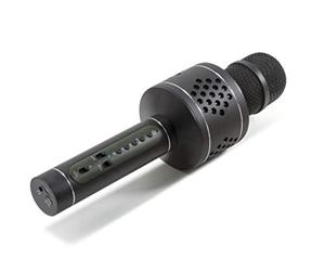MusicMan 4611 Karaoke Microphone Pro BT X35 (Bluetooth, Compatible with Smartphone, iPhone, TWS function) black