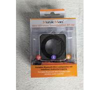 MusicMan Mini Wireless Soundstation BT-X2 Bluetooth Speaker Blue MicroSD AUX NIB