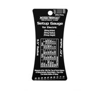 MusicNomad 3 ’n 1 Guitar Setup Gauge for Fender Strat, Tele, P-Bass (MN616) | Measures String Action, String Radius & Pickup Height for 7.25” & 9.5” Fretboards on Fender Strat, Tele, P-Bass & More