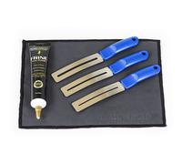 MusicNomad 5 pc. FRINE Fret Polishing Kit with Fretboard Guards, Polis