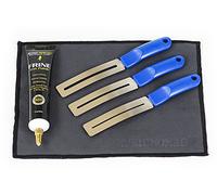 MusicNomad 5 pc. FRINE Fret Polishing Kit with Fretboard Guards, Polish, Cloth (MN124)