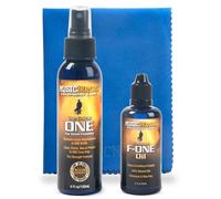 MusicNomad Guitar Body Cleaner & Fretboard Oil Kit with Cloth (MN162) | Includes Guitar Body Cleaner/polish, F-ONE Fretboard Oil and a Premium Microfiber Polishing Cloth.