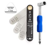 MusicNomad Truss Rod Neck Relief Measure and Adjust Kit Compatible with Taylor Guitars (MN610)