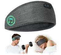 MUSICOZY Sleep Headphones Bluetooth Headband, Bamboo Cotton Wireless Headphones Comfortable Headband Headphones for Sleeping & Yoga, BT 5.4& 16Hrs for Side Sleepers,Yoga,Relaxtion,Travel