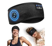 MUSICOZY Sleep Headphones, Comfortable Headband Headphones for Side Sleepers - Bluetooth 5.4 Wireless Headphone with Ultra Thin Speakers for Sleeping,Sport,Travel | Eye Mask Design for Deep Sleep