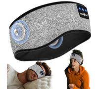 MUSICOZY Sleep Headphones Headband, Upgraded Bluetooth 5.4 & 16H Playtime - Ultra-Thin Wireless Headband Headphones for Side Sleepers, Machine Washable, Unisex for Sleeping, Yoga, Relaxation