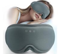 MUSICOZY Sleep Mask Headphones | 100% Blackout 3D Organic Bamboo Cotton Eye Mask for Travel & Restful Sleep,Shift Work | Bluetooth 5.4 Sleep Headphone Cool Gadgets Gift for Men & Women!