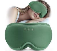 MUSICOZY Sleep Mask Headphones | 100% Blackout 3D Organic Bamboo Cotton Eye Mask for Travel & Restful Sleep,Shift Work | Bluetooth 5.4 Sleep Headphone Cool Gadgets Gift for Men & Women!
