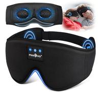 MUSICOZY Sleep Mask Headphones 100% Blackout 3D Sleep Headphones