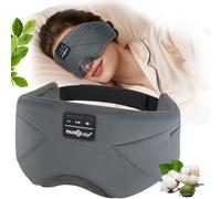 MUSICOZY Sleep Mask Headphones,100% Blockout Sleep Headphones with Bluetooth 5.4, 16H Play, Soft Eye Mask with Headphone for Sleeping,Travel,Nap & Side Sleepers, Gifts for Men/Women