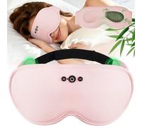 MUSICOZY Sleep Mask Headphones | 3D Bamboo Cotton Bluetooth Eye Mask with Zero Side Pressure & Silent Tear-Off Removable Washable Eye Pad | Comfortable for Side Sleepers | Bluetooth 5.4, 16H Playtime