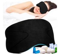 Musicozy Sleep Mask, Soft Eye Mask for Sleeping, Travel, Relax,Yoga, Meditation,Nice Sleep Gifts for Men Women Teens