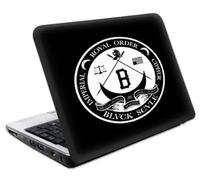 MusicSkins BLVCK SCVLE Royal Order 209mm x 135mm Skin for Netbook - Small