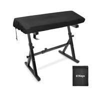 Musiin 61 Keys Piano Keyboard Cover Compatible with Nord Electro 6 HP, KORG NAUTILUS 61,MODX M6, and More, Water-Repellent with Adjustable Drawstring and Storage Bag Outdoor Stage Live Show Protect