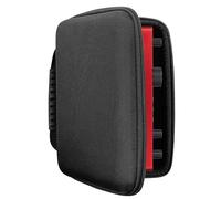 Musiin Audio Interface Case,Compatible with Focusrite Scarlett 2i2 4th Gen/Scarlett 2i2 Anniversary Edition,Travel Portable Bag with Handle,Mesh Pocket,Smooth Dual Zippers,for Studio and Stage (Black)