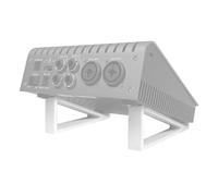 Musiin Audio Interface Stand compatible with SSL2+ MK2,ID14 MK2,ID4 MK2,Apollo X 4,and more.Minimal design with solid triangle frame saves space and keeps your setup stable and professional(White)