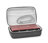 Musiin Custom Audio Interface Case Compatible with Focusrite Scarlett 2i2 3rd Gen Fender Quantum LT4 Audio Interface Cover, Velvet Interior (Gray)