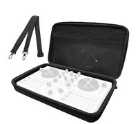 Musiin DJ Controller Case Compatible with Hercules DJControl Mix Ultra, Hard Shell Protection with Dual Zippers, Mesh Pocket & Comfortable Handle for DJ Live Show & Travel (Black)