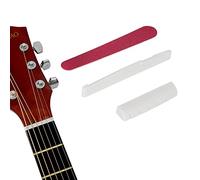 Musiin Guitar Bone Nut and Saddle Set - 6 String Acoustic Guitar Bone Bridge Saddle and Nut Made of Real Bone for Acoustic Folk Guitar