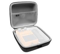 Musiin Guitar Effect Pedal Case Compatible with Pulze mini, BOSS PX-1,JB-2,DS-1W,OD-1X,CS-3 and More, Portable Carry Box with Padded Interior for Safe Storage of Pedals and Power Adapter Accessories