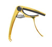 Musiin Guitar Folk Ukulele Capo Electric Guitar Accessory Professional Durable Metal Capo(Gold)