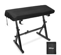 Musiin Keys Piano Keyboard Cover Water-Repellent with Adjustable Drawstring and Storage Bag for Outdoor Stage Live Show Protect (88 Keys)