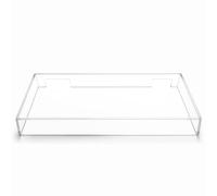 Musiin MIDI Keyboard Controller Acrylic Cover Compatible with Ableton Move, Transparent with Pre-Drilled Cable Management Channels, Dustproof Suitable for Home Studio Desktop Protection